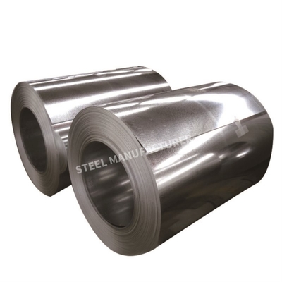 DX51D Z275 Z350 en acier galvanisé à chaud en forme de bobine d'acier galvanisé 0,5 mm 0,6 mm épaisseur pour la construction