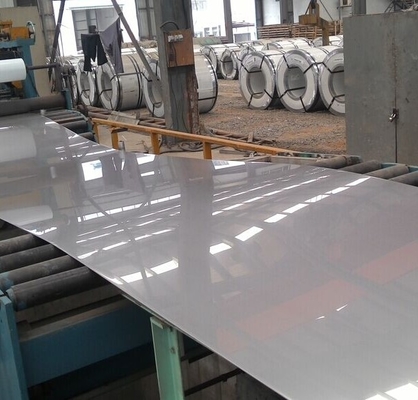 Plaque d'acier inoxydable de qualité ISO DIN ASTM 301 302 304 laminée à chaud ou à froid
