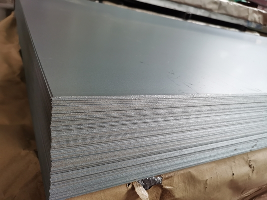 AISI ASTM JIS Q345 Q215 Q195 Plaque d'acier galvanisé laminée à chaud ou à froid pour l'industrie
